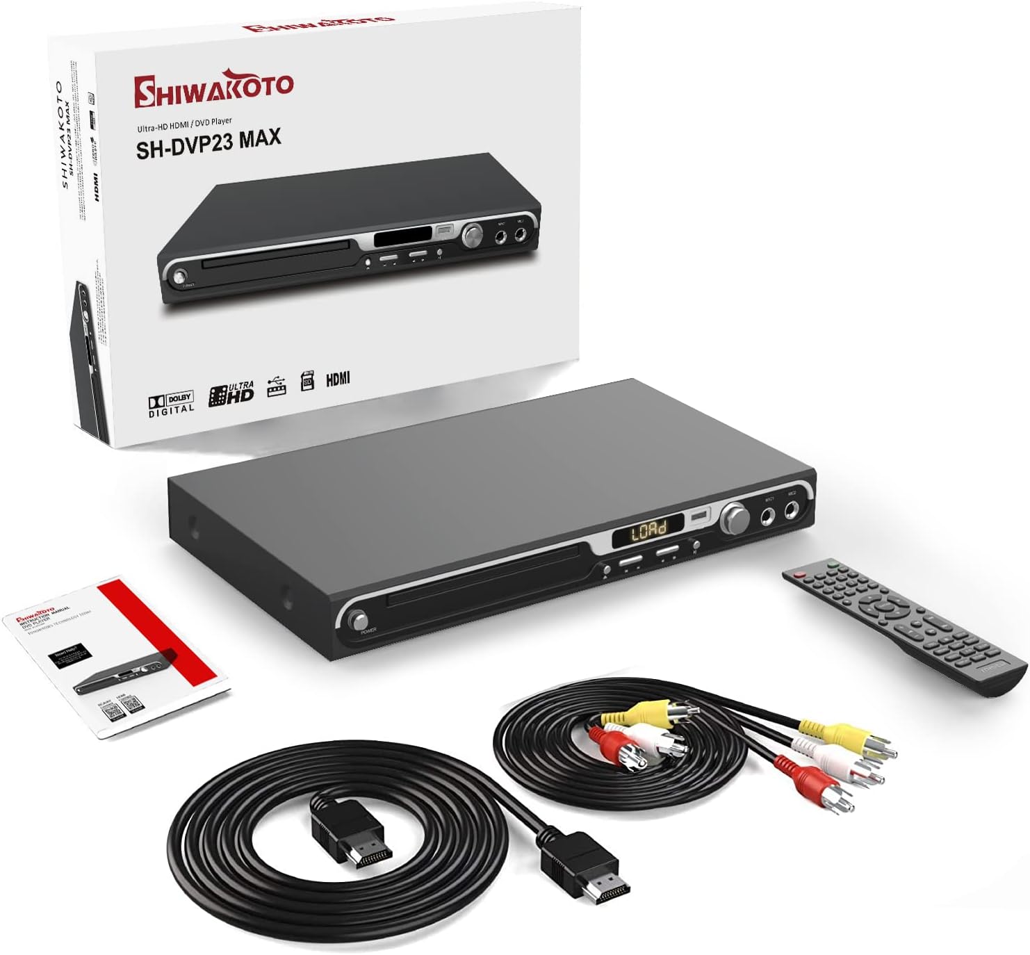 NAVISKAUTO 大画面 17.6型 ポータブルブルーレイプレーヤー HDMI